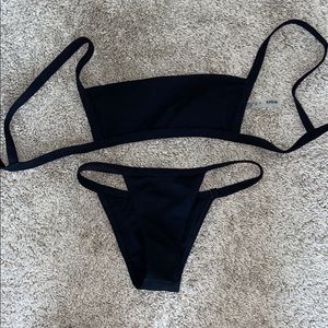 Shein black bathing suit